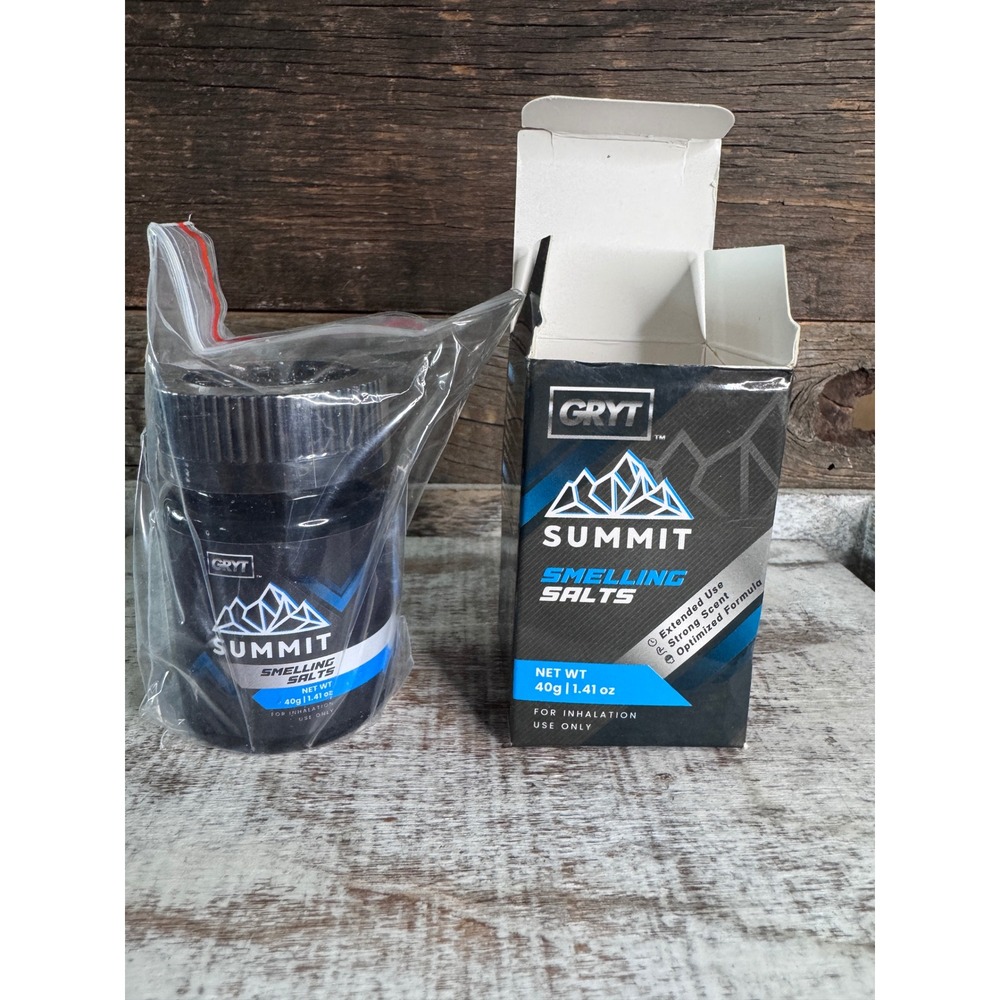 GYRT Summit Smelling Salts | 40g | Ultra Potent Athlete Ammonia | MSRP $15